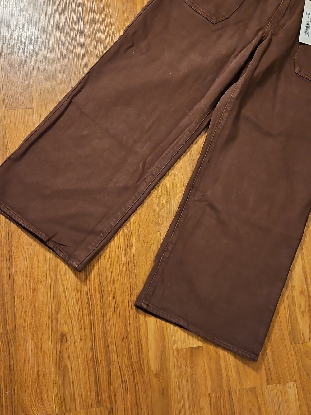 NWT JUST USA Raina Patch Pocket Slim Wide Leg Jeans Size 32/14 - Picture 7 of 9